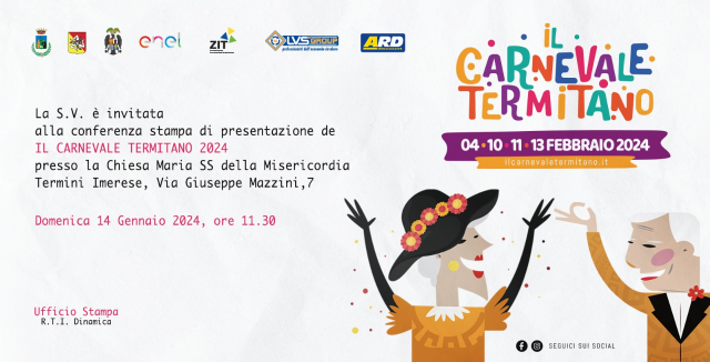 Presentazione del Carnevale Termitano 2024