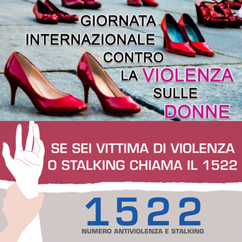 25 Novembre - Giornata nazionale contro la violenza alle donne