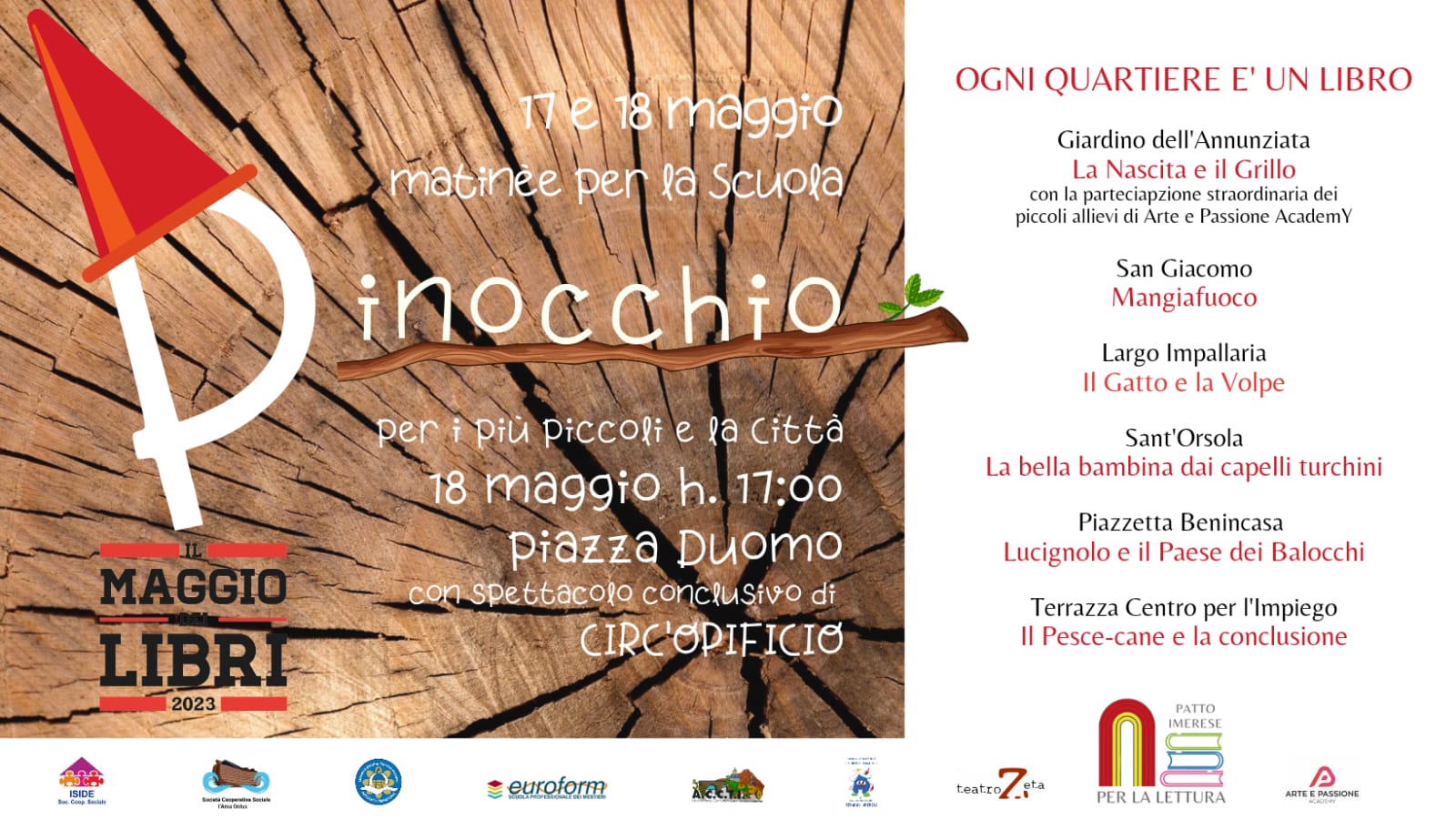 Il Maggio dei Libri - Ogni quartiere è un libro