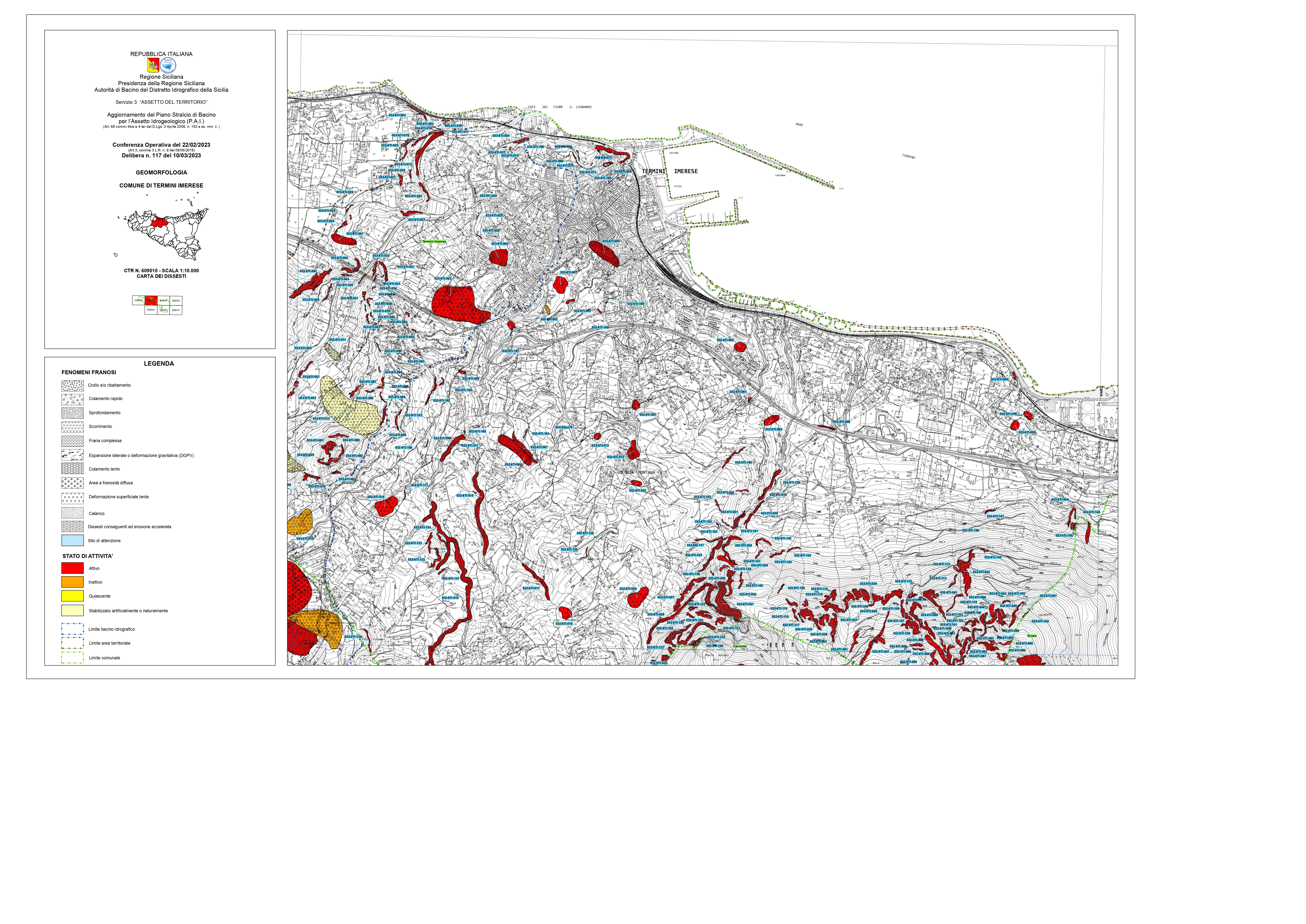 Territorio di Termini Imerese - Aggiornamento del Piano Stralcio di Bacino per l’Assetto Idrogeologico (PAI) 