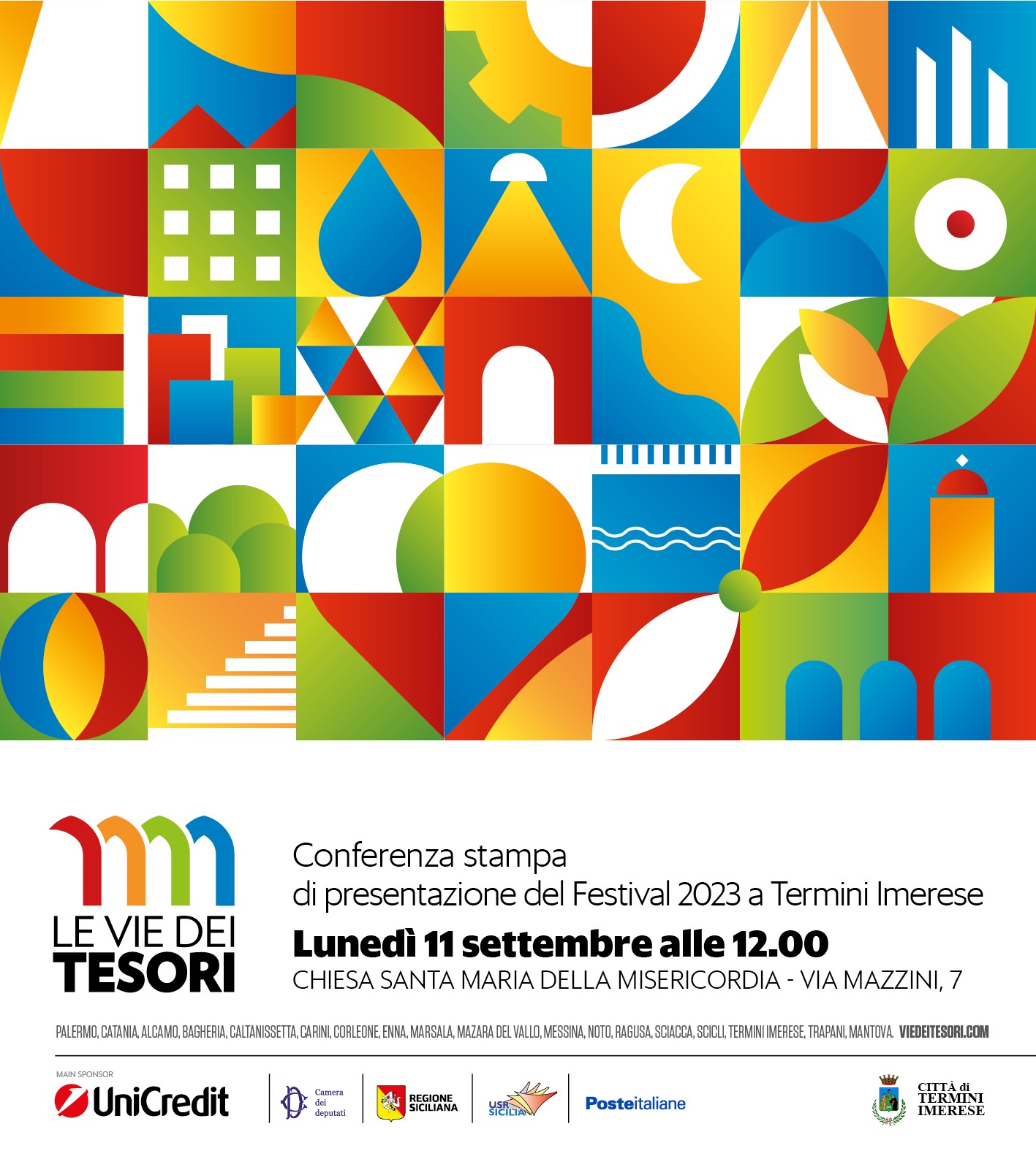 Conferenza stampa "le vie dei tesori"