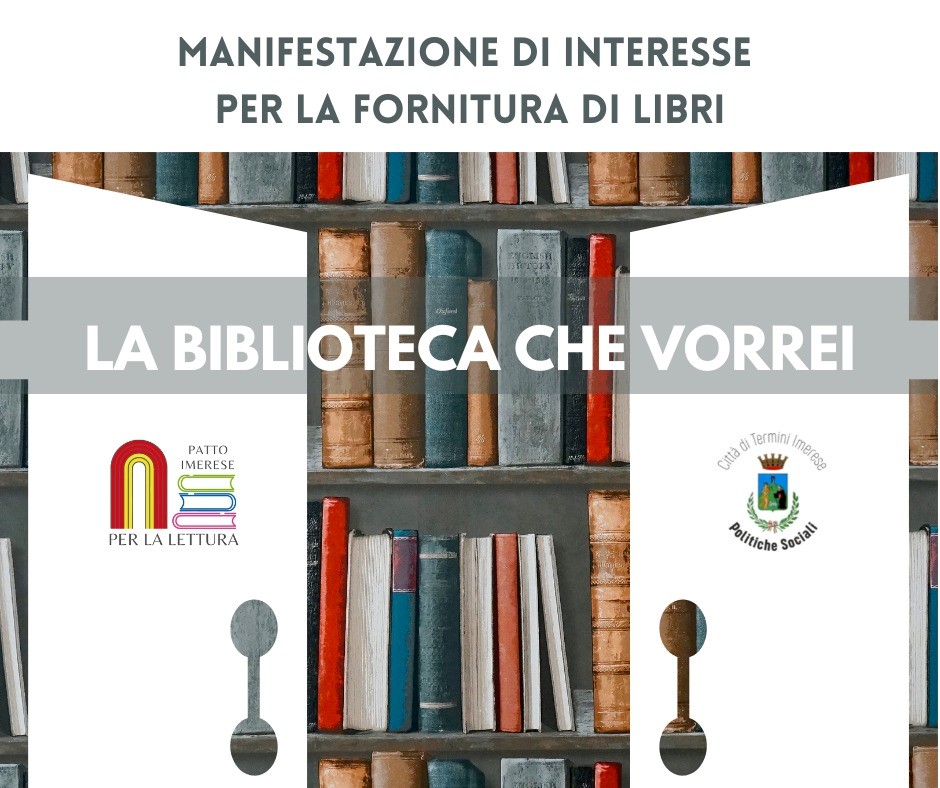 Avviso di manifestazione d’interesse a partecipare alla fornitura di libri