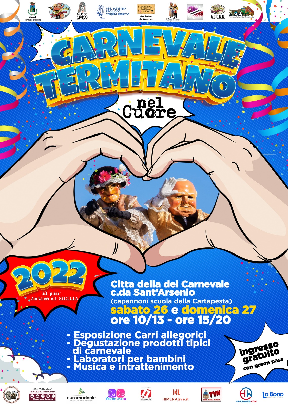 Carnevale termitano 2022 - cittadella del carnevale