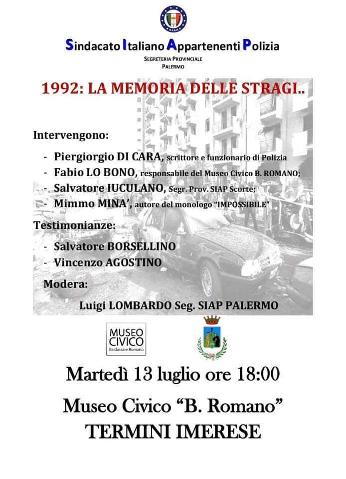 1992 : "La Memoria delle Stragi" 