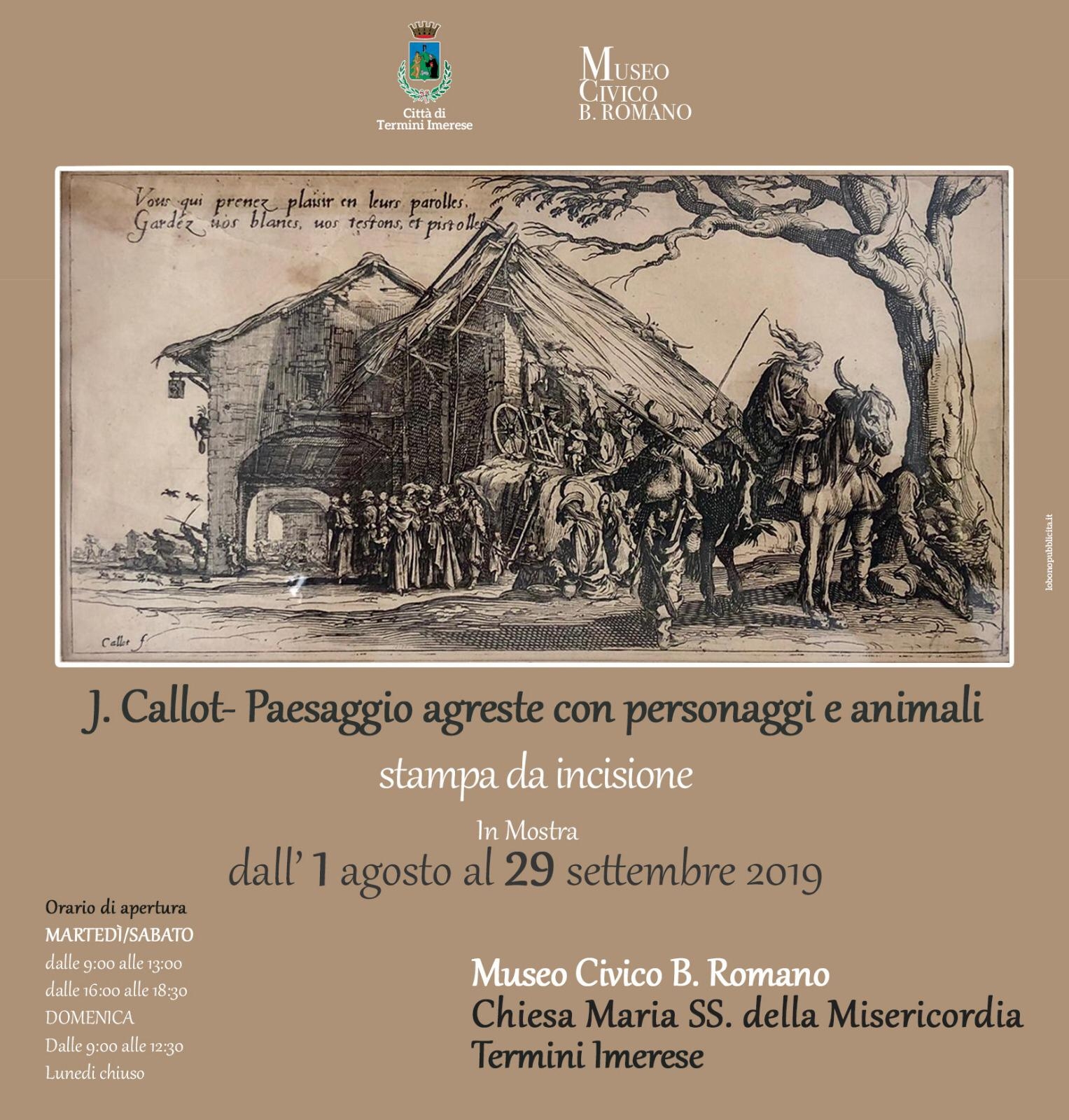 Estate Termitana - Mostra opera Jacques Callot 
