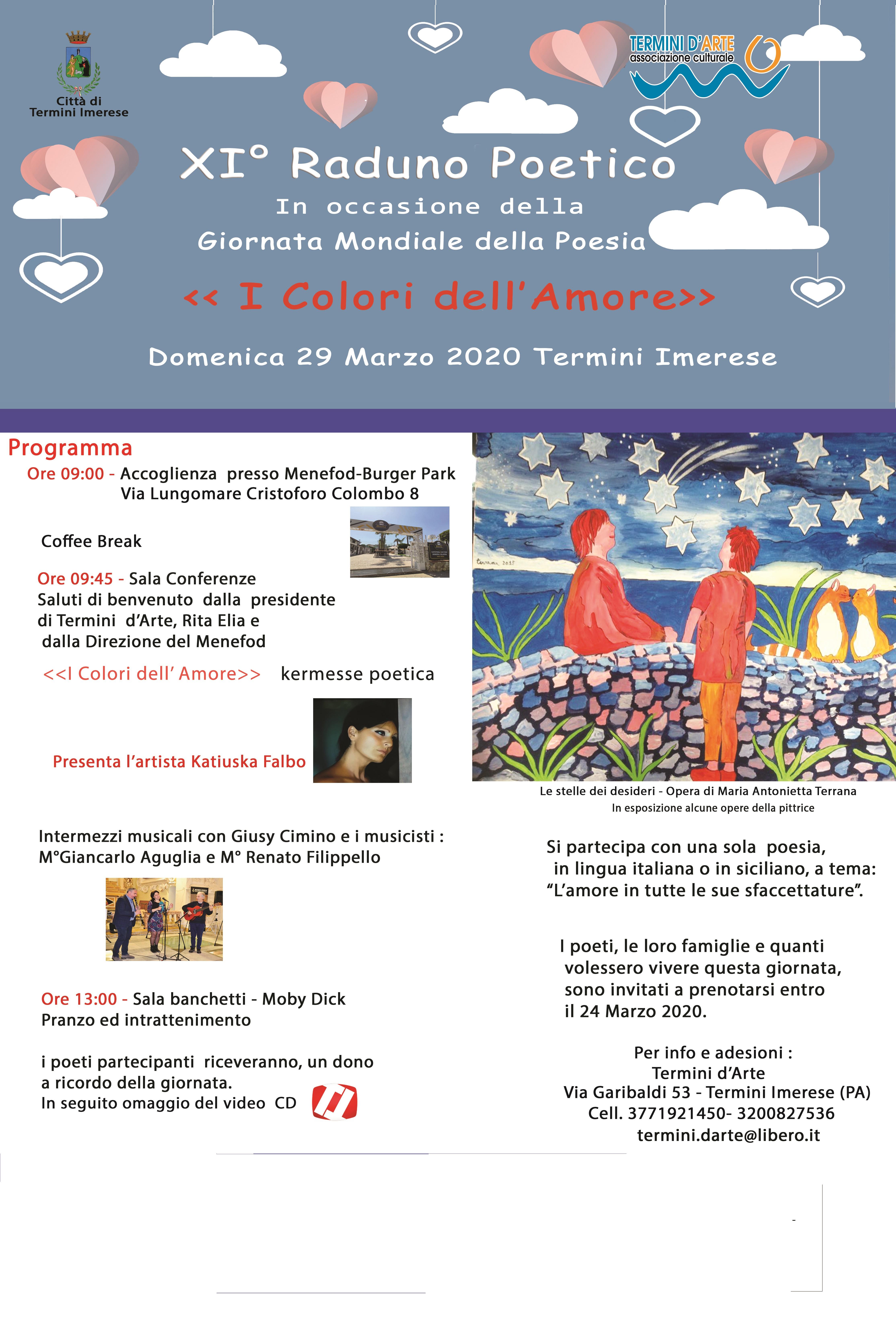 XI° Raduno Poetico "I Colori dell'Amore"