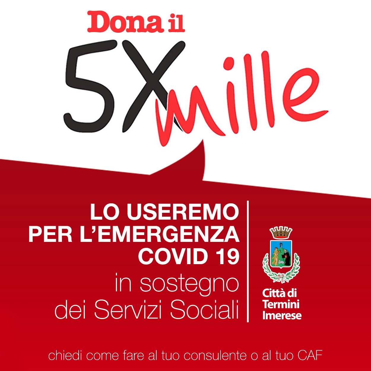 Dona il 5 X mille ...... 
