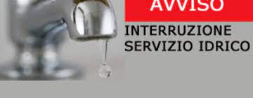 Avviso ritardo erogazione idrica 